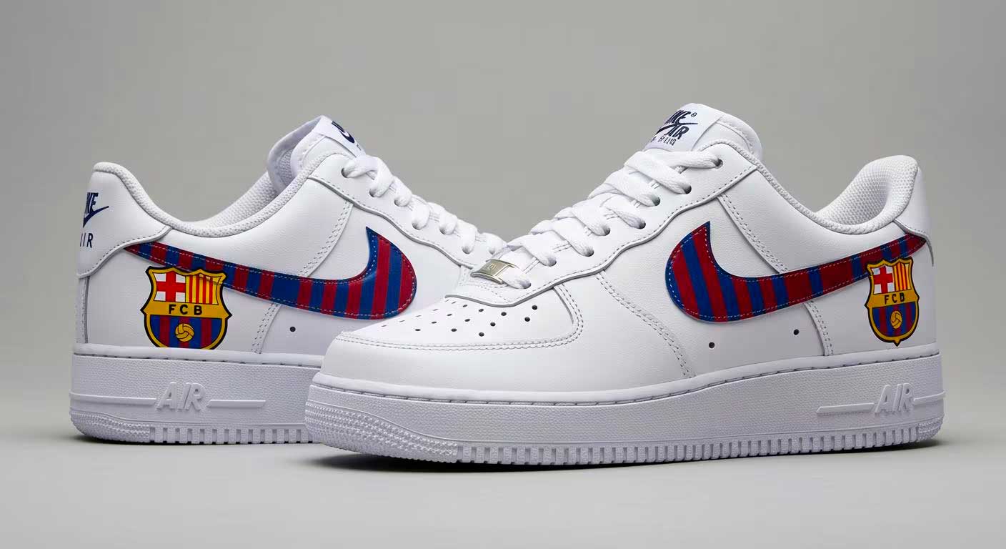Nike relance Kobe avec le FC Barcelona sur l’Air Force 1 Low