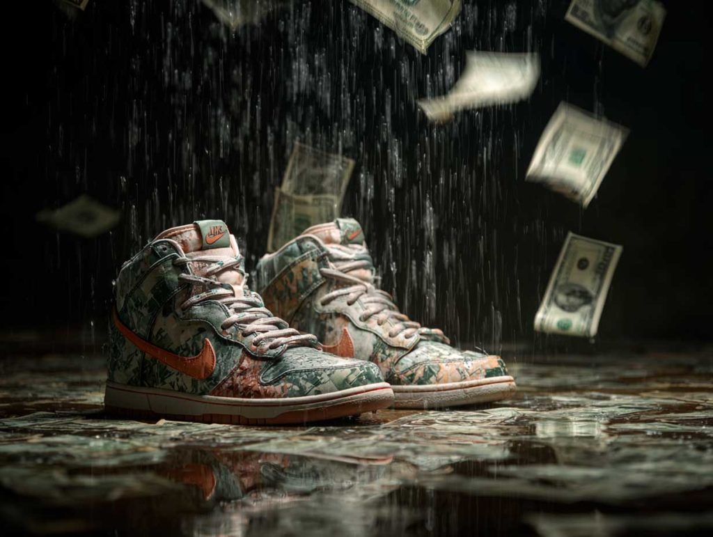 prix des sneakers