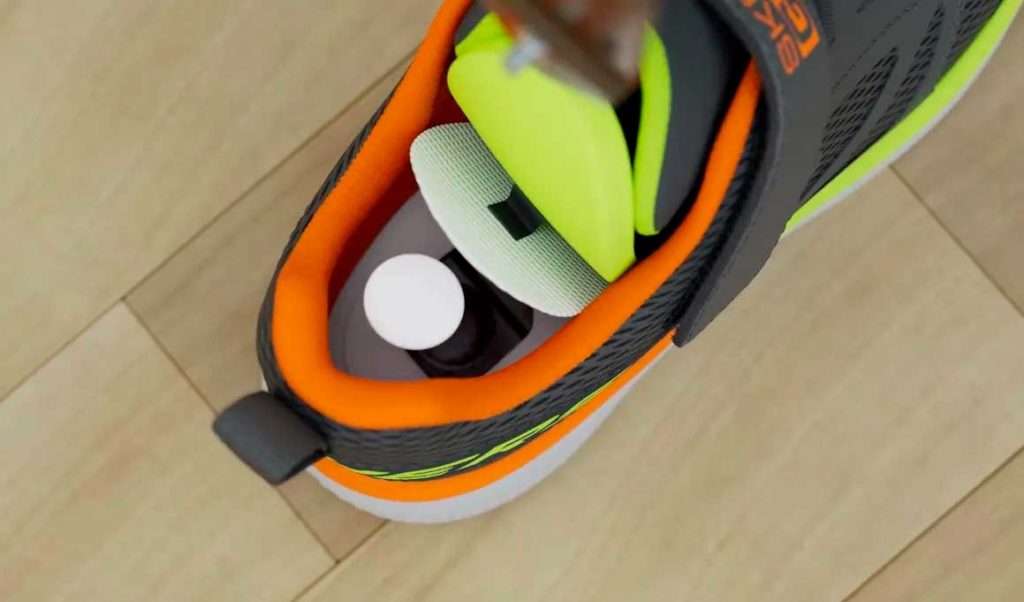 Skechers lance des sneakers enfants compatibles AirTag pour suivi discret